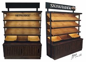 Regál na pečivo SKYWANDER